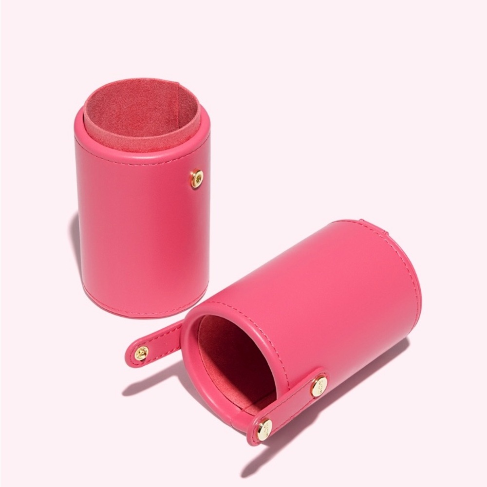 Stoney Clover Lane Make Up Brush/ pencil  Holder pink